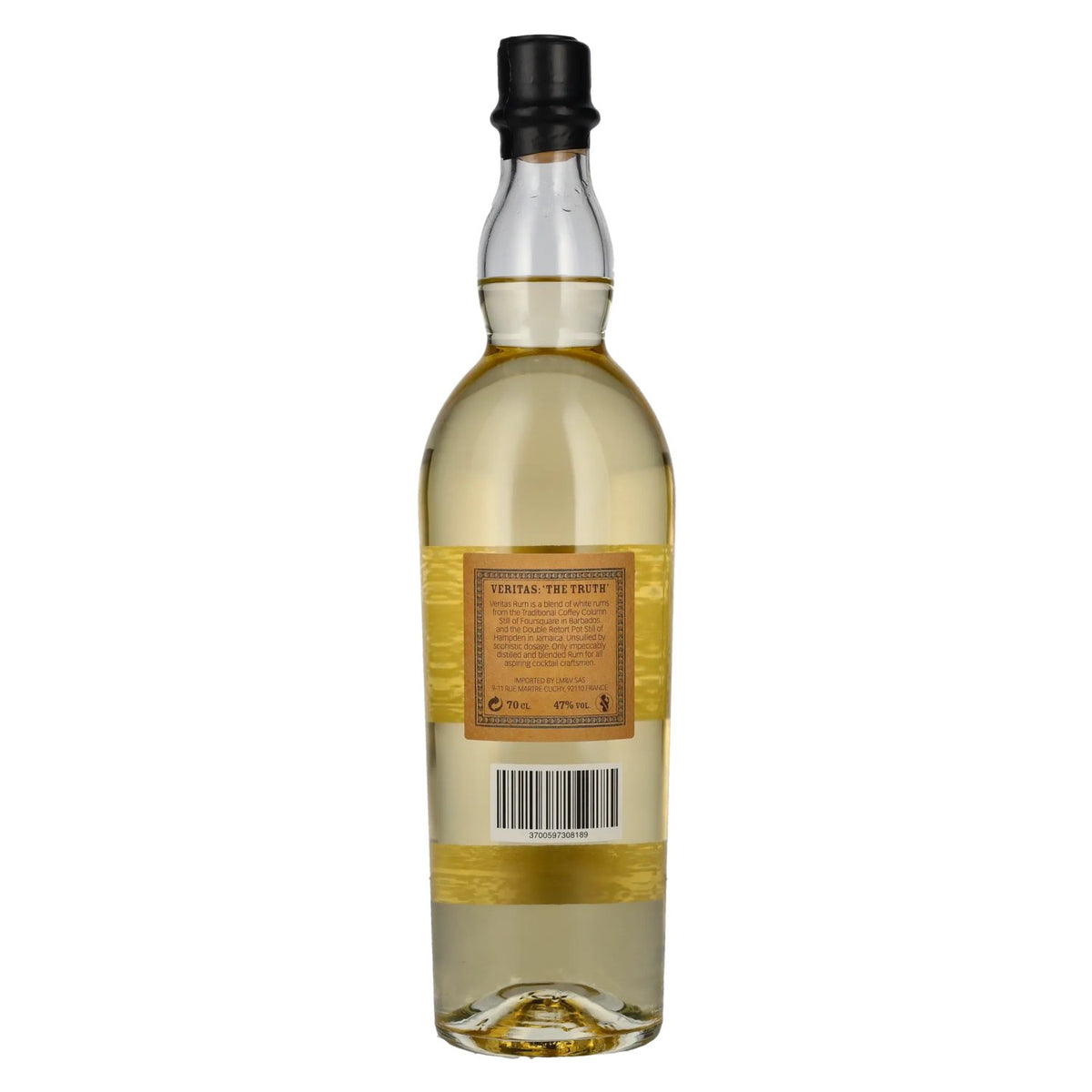 Veritas Foursquare White Blended Rum 47% Vol. 0,7l
