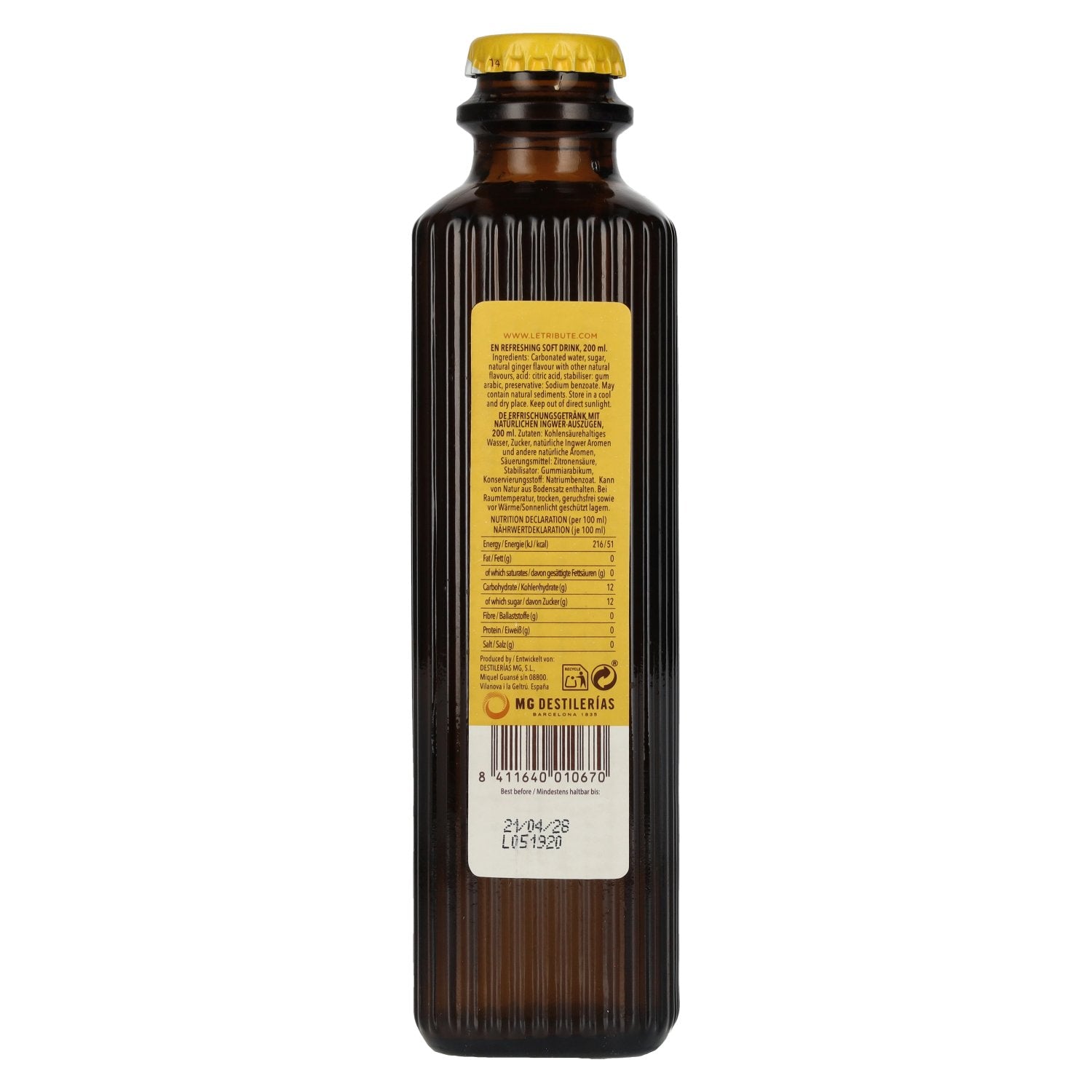 Le Tribute Ginger Beer 0.2l