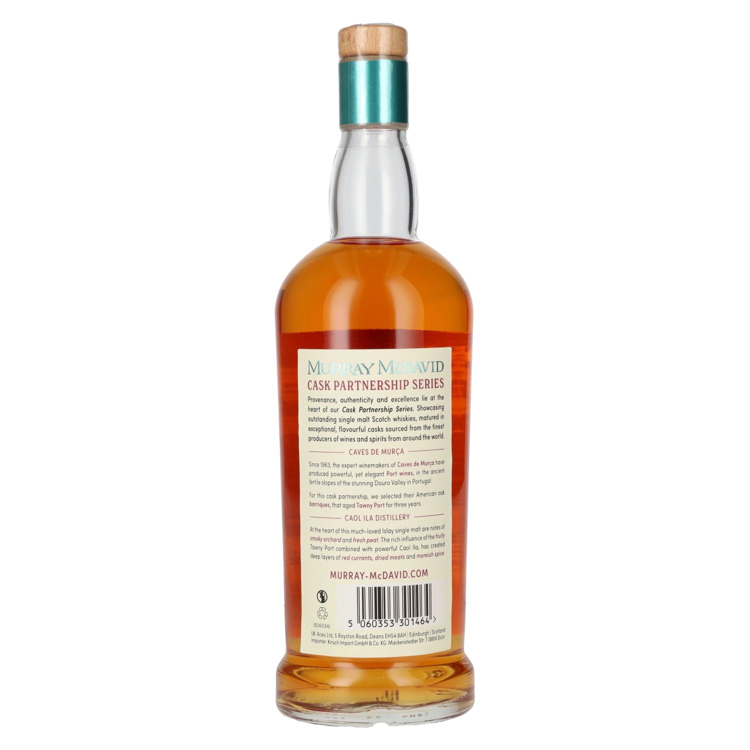 Murray McDavid PARTNERSHIP SERIES 8 ans d'âge Caol Ila Murca Tawny Port Cask 2018 55,9 % vol. 0,7 l