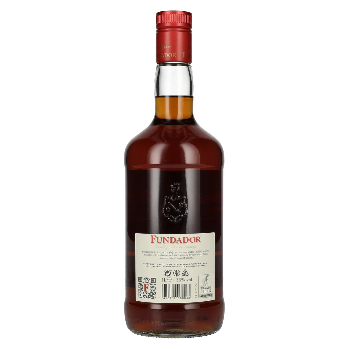 Fundador Solera Reserva Pedro Domecq Brandy de Jerez 36% vol. 1l