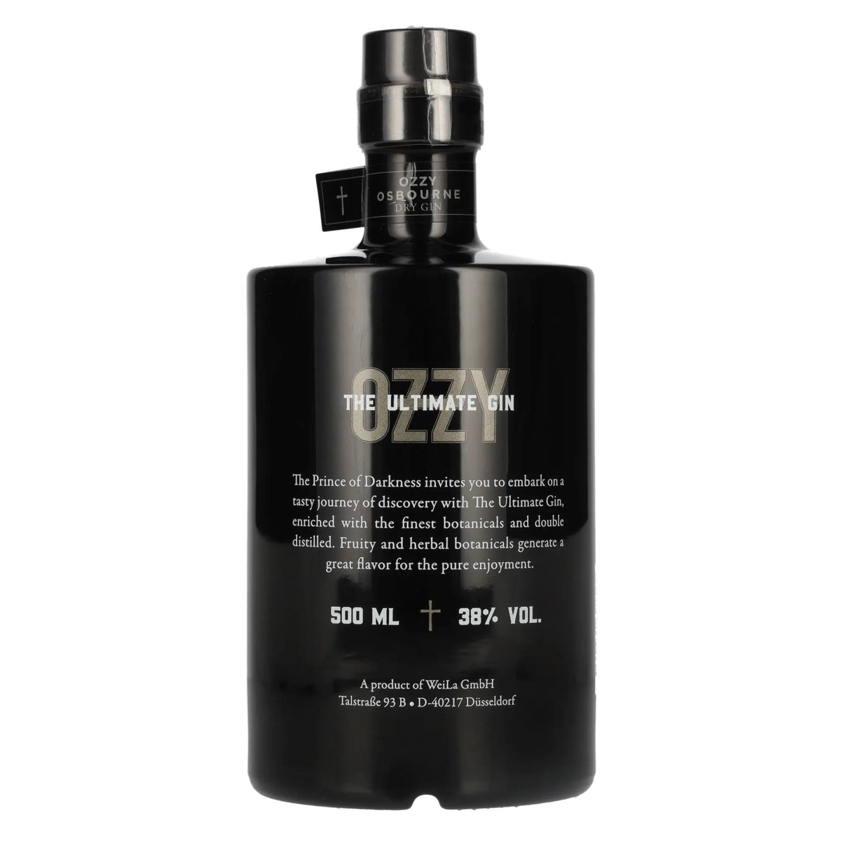Ozzy Osbourne The Ultimate Dry Gin 38% Vol. 0,5l
