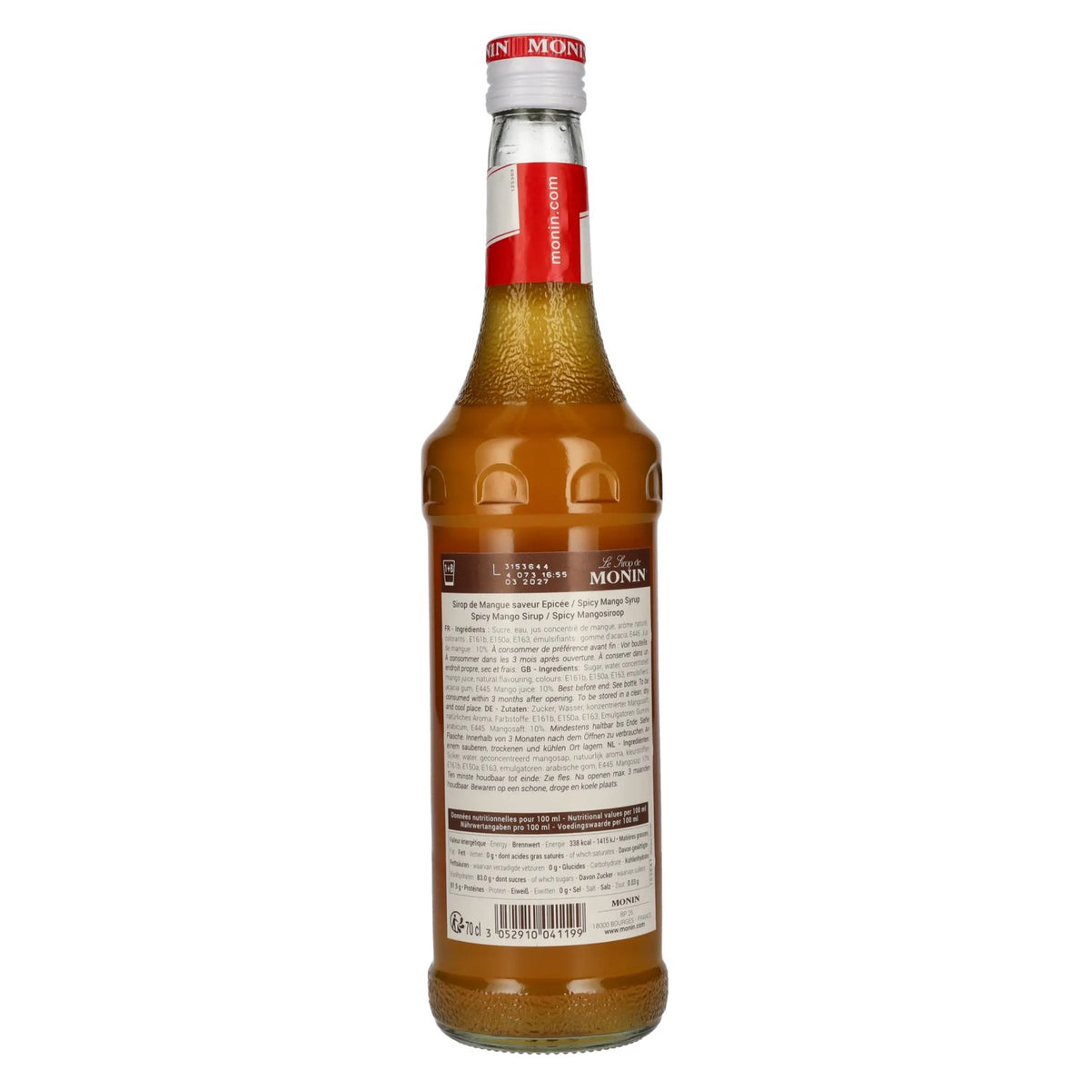 Le Sirop de Monin SPICY MANGO 0,7l