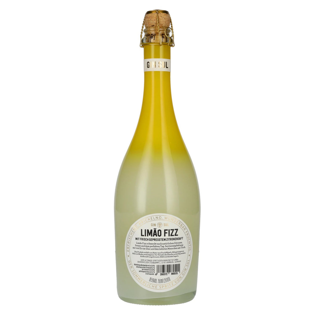 Gin Sul Limão Fizz 10,5% Vol. 0,75l