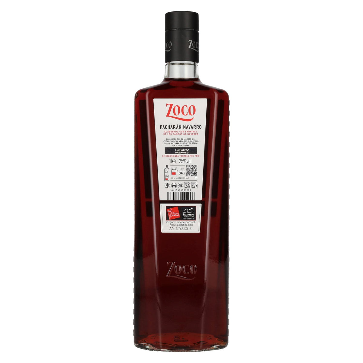 ZOCO Pacharán sloe liqueur 25% vol. 1l