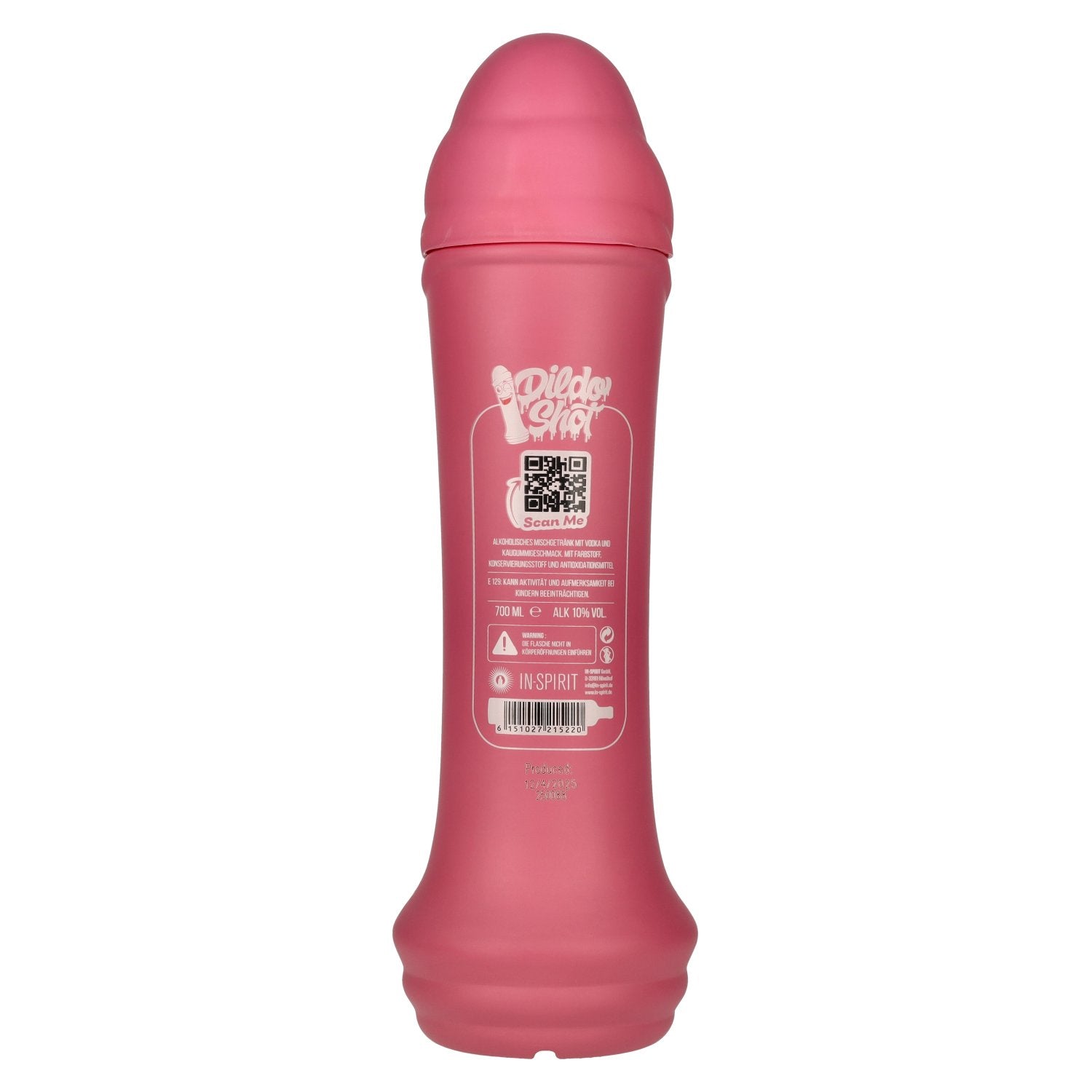 Dildo Shot à la vodka et au chewing-gum, 10 % vol., 0,7 l