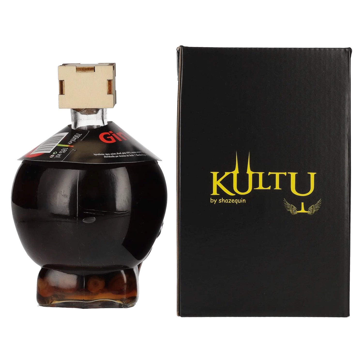 Kultu Ginja Cherry Liquor 18% Vol. 0,7l in Geschenkbox