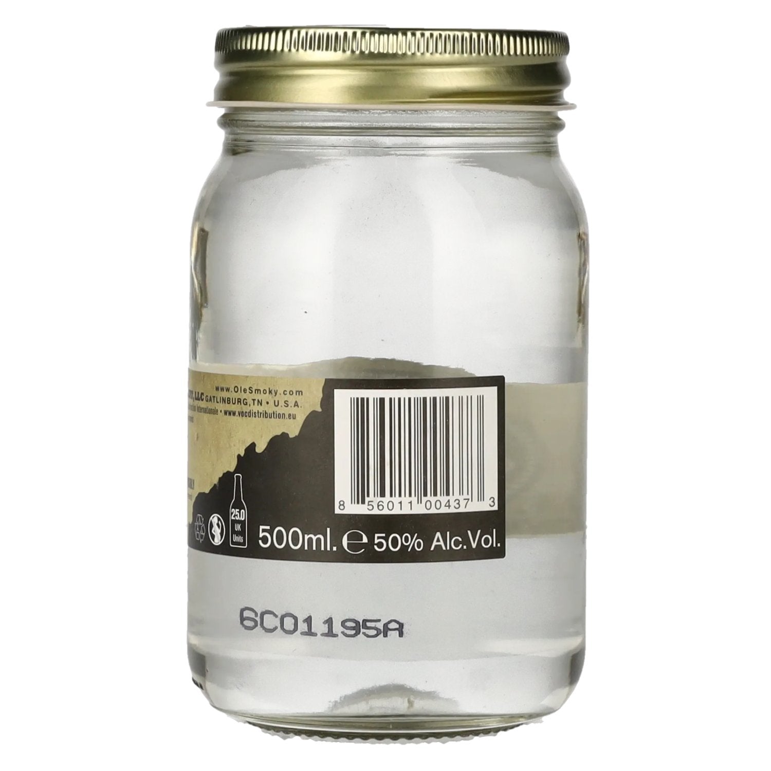Ole Smoky Tennessee Moonshine ORIGINAL 50% Vol. 0,5l