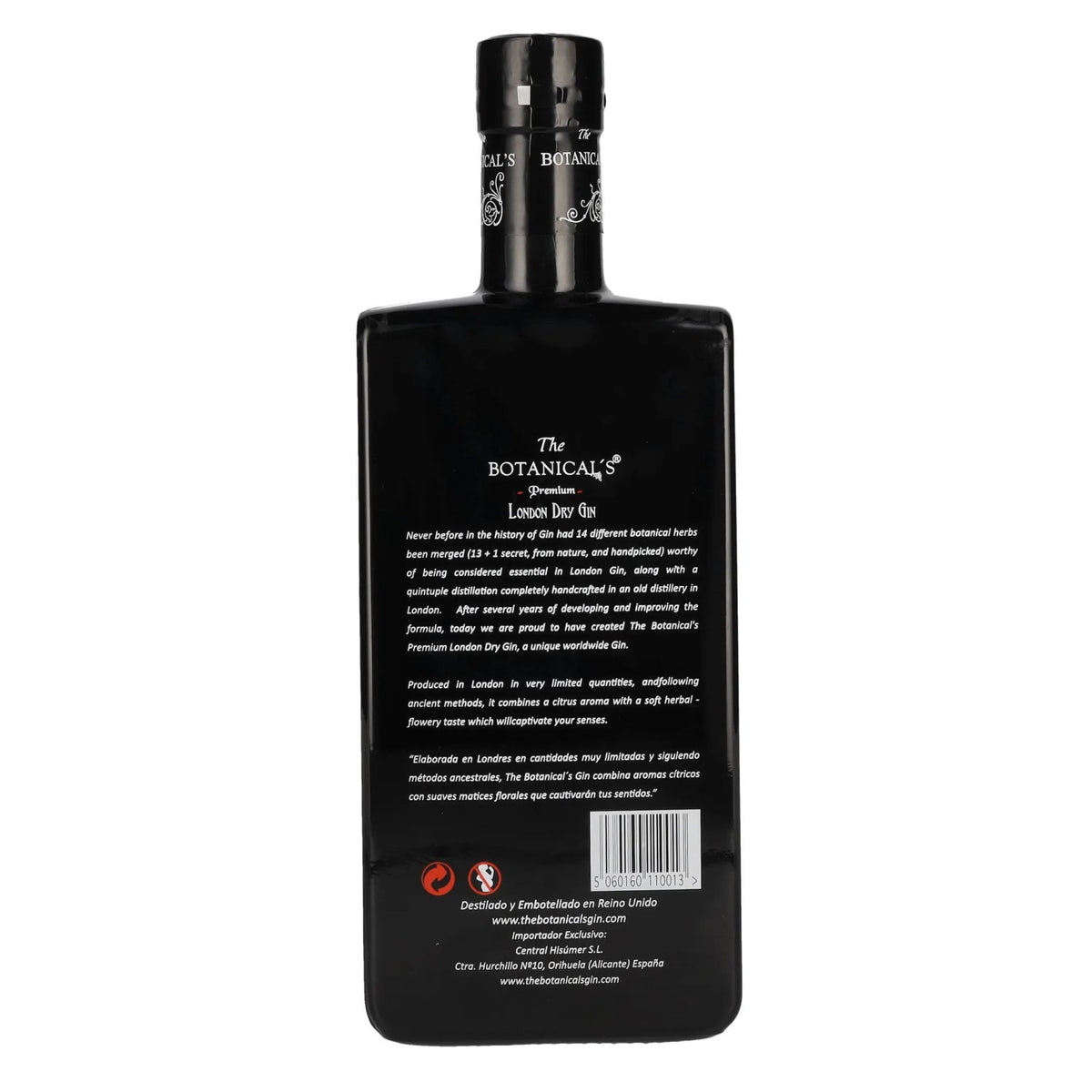The Botanical's Premium London Dry Gin 42,5 % vol. 0,7 l
