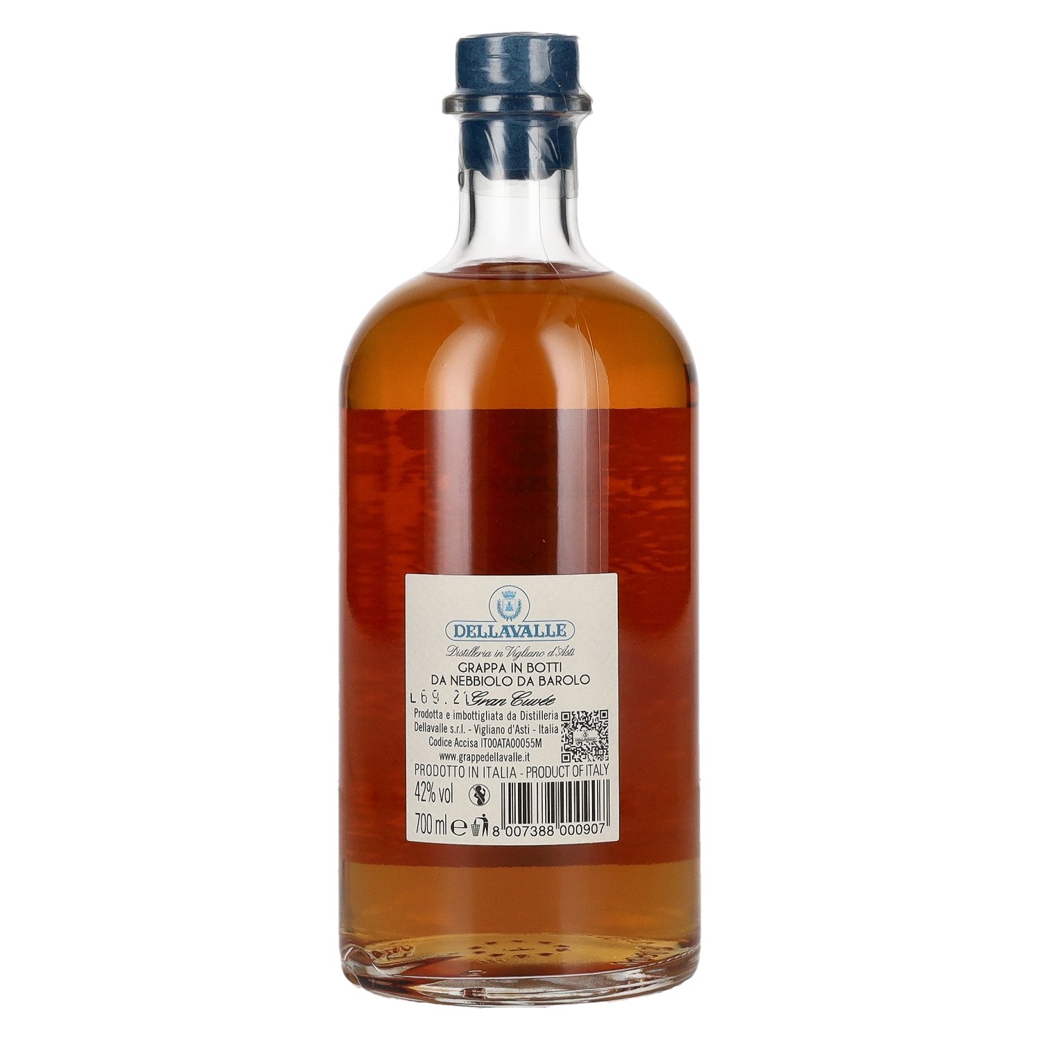 Dellavalle GRAPPA NEBBIOLO DA BAROLO Gran Cuvée 42% vol. 0,7l
