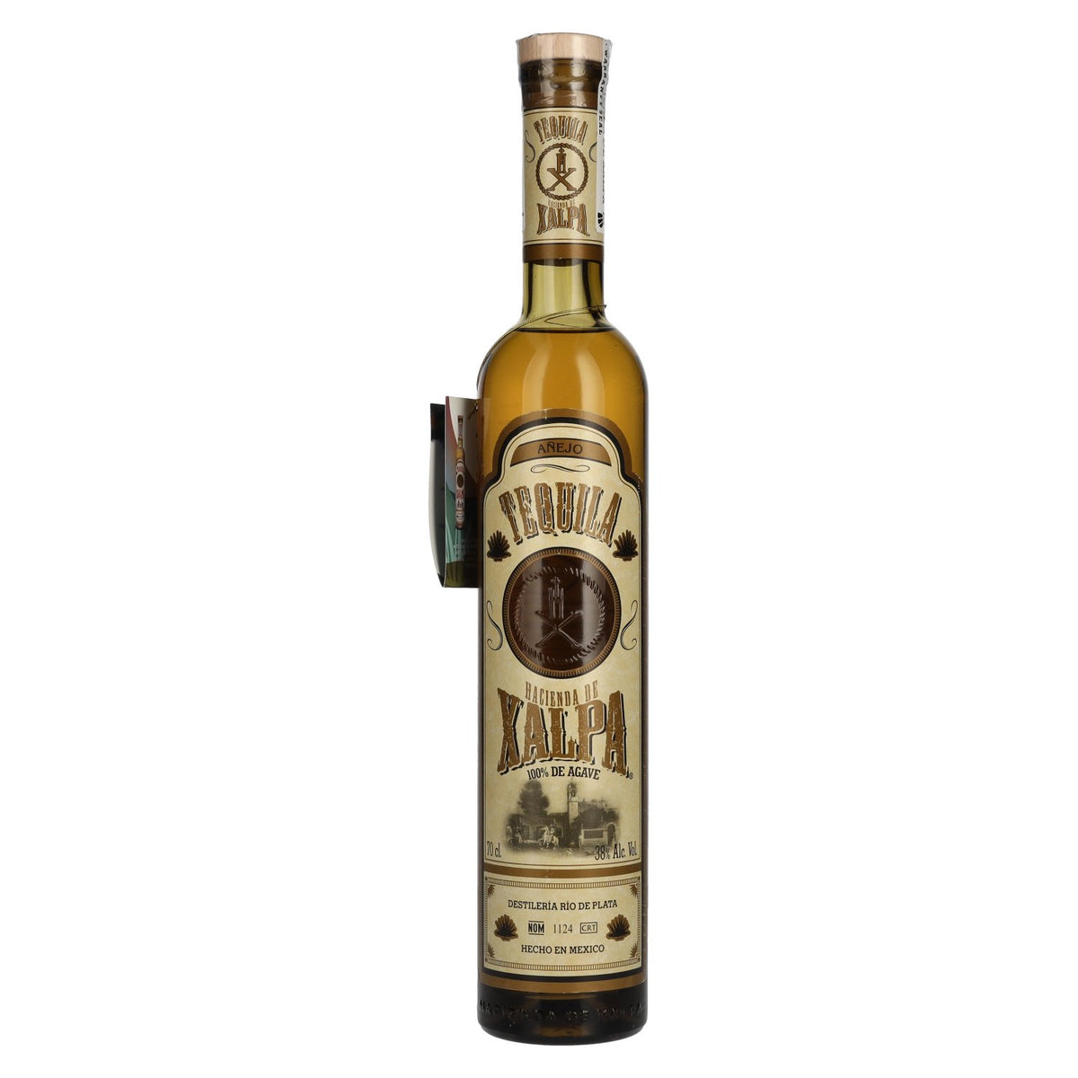 Hacienda De Xalpa Tequila Añejo 100% de Agave 38% vol. 0,7l