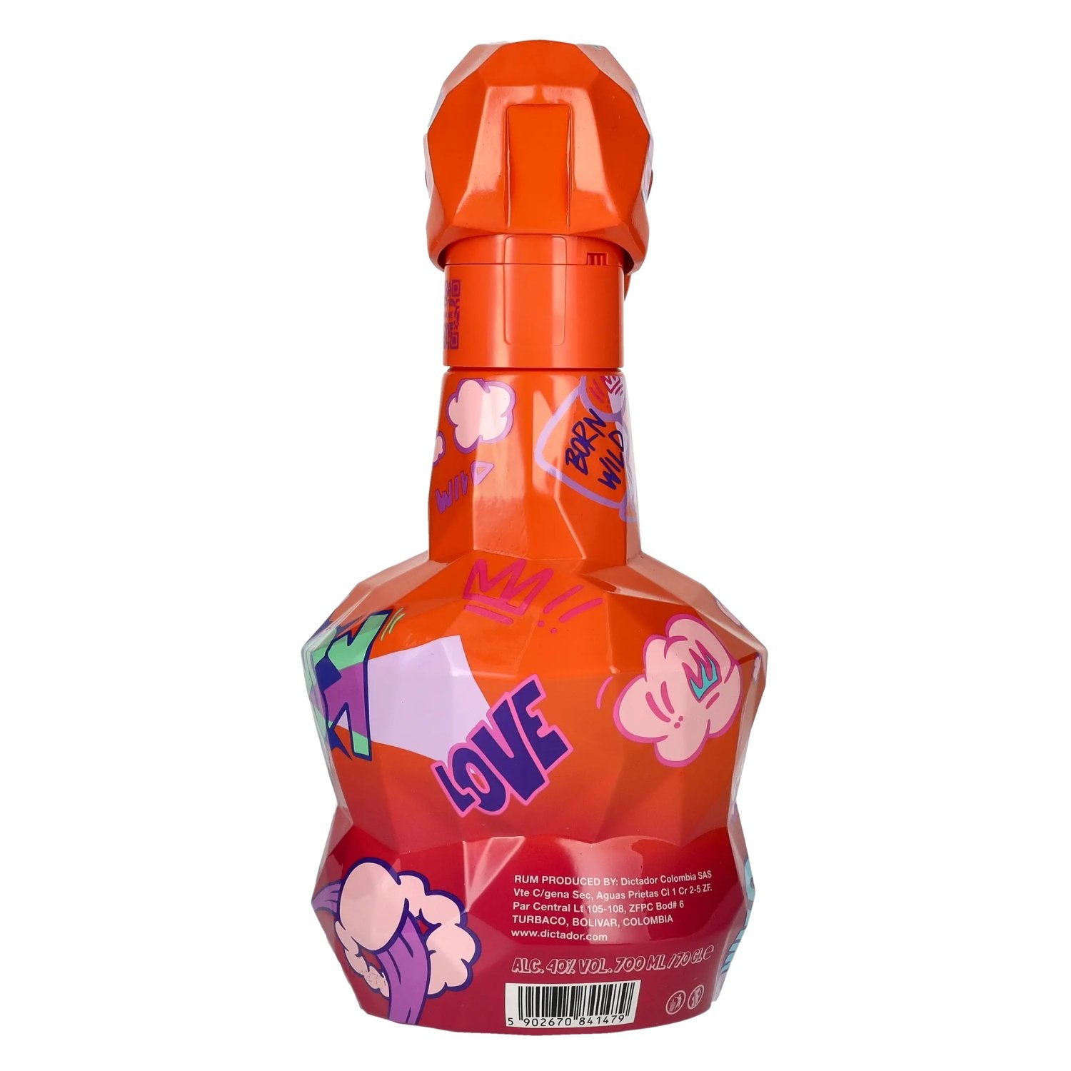 Dictador GAME CHANGER ORANGE &amp; PINK Colombian Rum 40% Vol. 0,7l