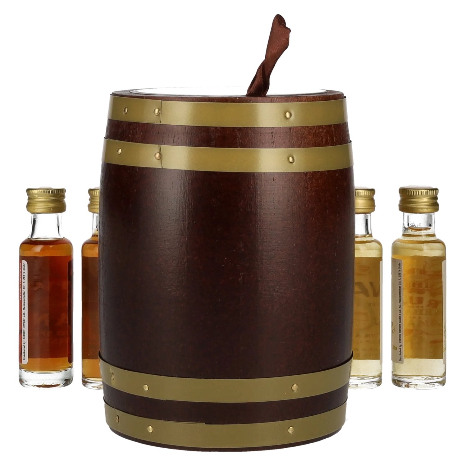 ICH LIEBE RUM Tasting Fass 41,7% Vol. 7x0,02l in Holzkiste