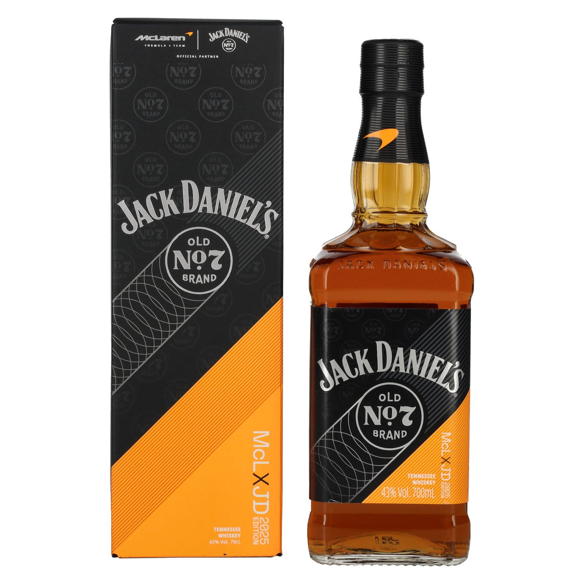 Jack Daniel's Old No. 7 Brand McLXJD Tennesse Whiskey Edition 2025 43% Vol. 0.7l in gift box