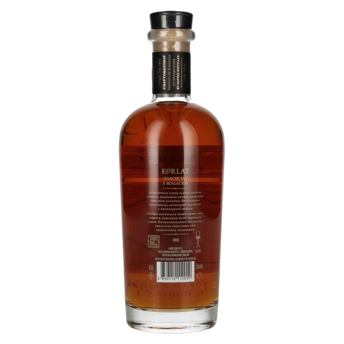 Korlat SMOKVA s Rogačem fig liqueur 25% vol. 0.7l