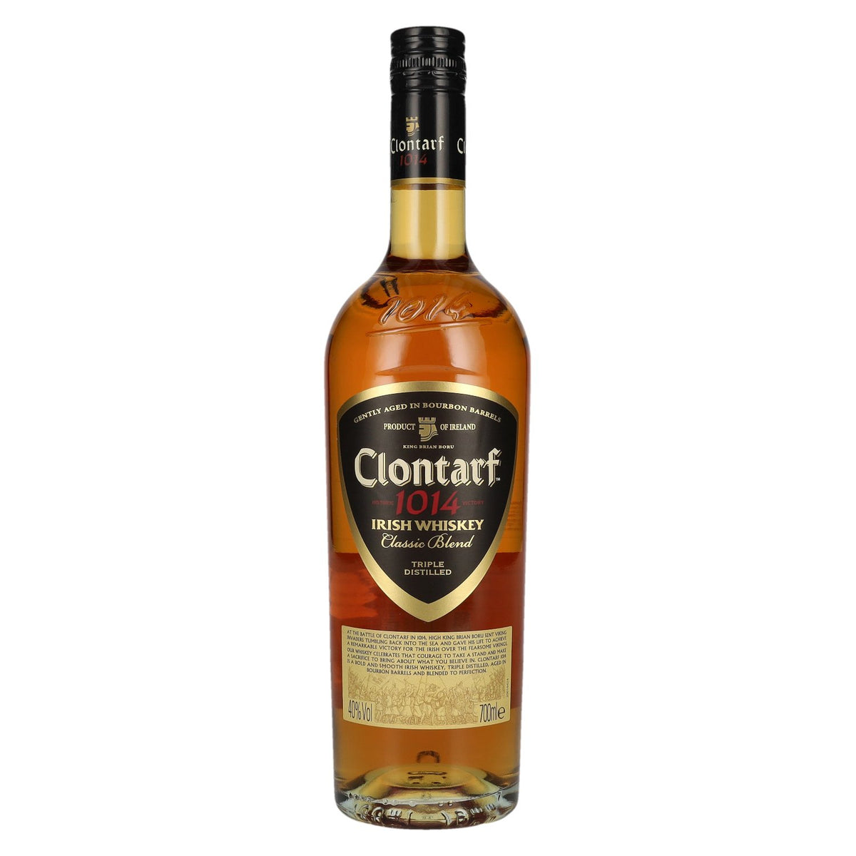 Clontarf 1014 CLASSIC BLEND Irish Whiskey 40% ABV 0.7l