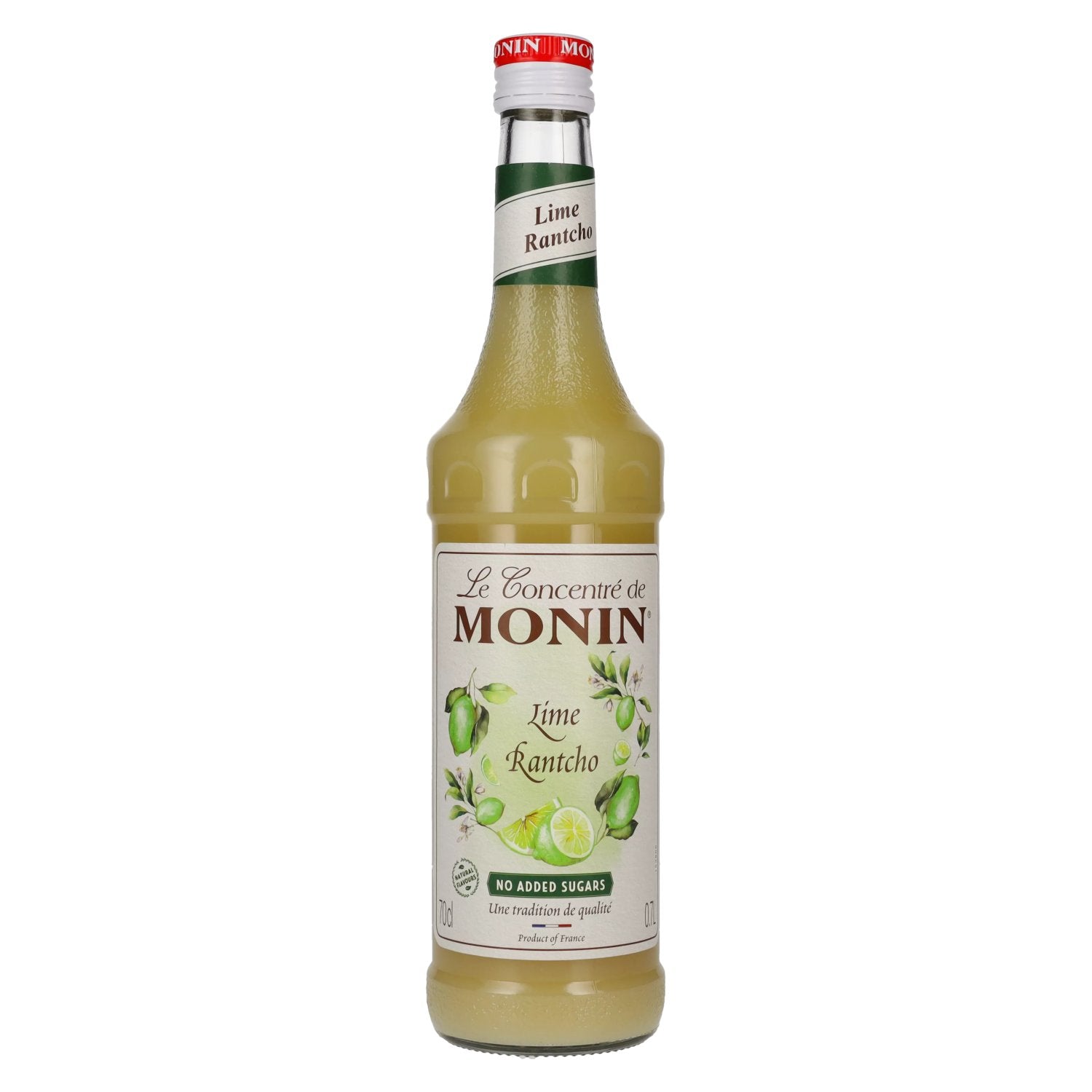 Monin Le Concentré de LIME RANTCHO - Jus de citron vert 0,7l