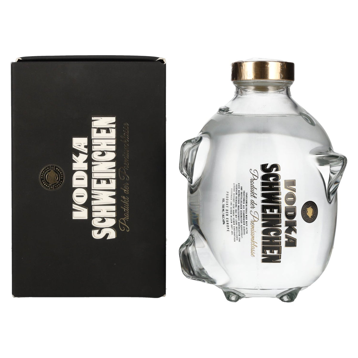 Prasiatko Vodka Cochon 40% vol. 0,7l en boîte cadeau