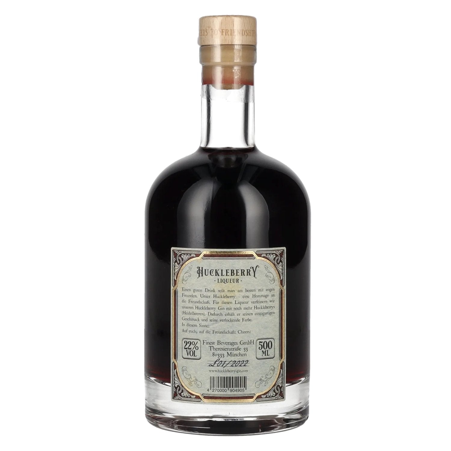 Huckleberry Gin Liqueur 22% Vol. 0,5l