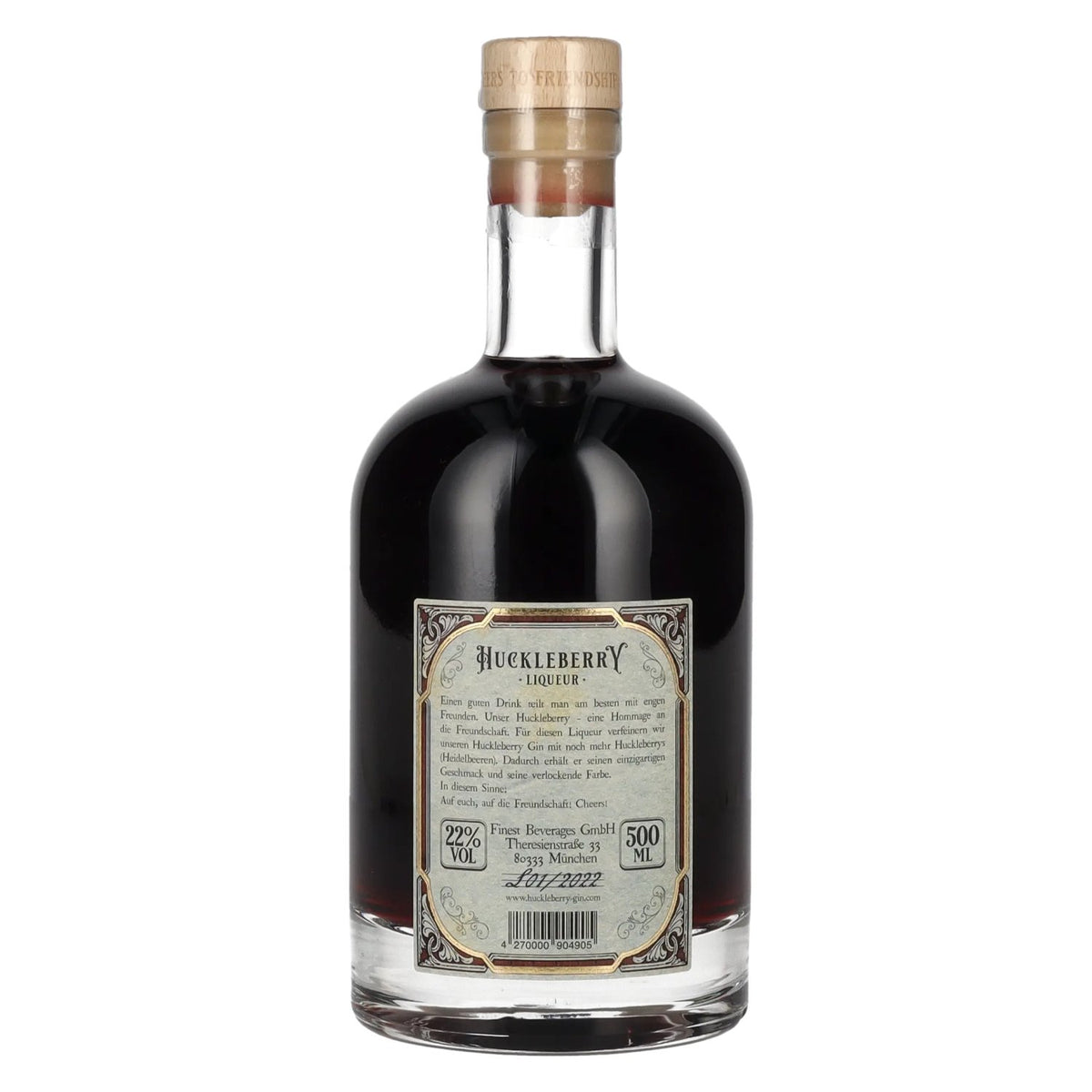 Liqueur de gin Huckleberry Gin 22 % vol., 0,5 l