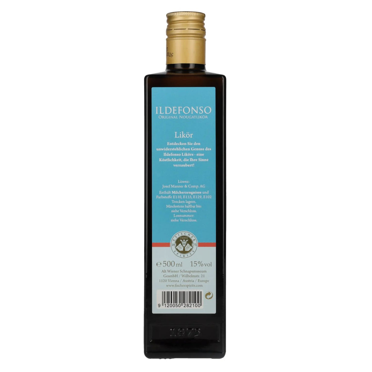 Ildefonso Original Nougat Liqueur 15% Vol. 0,5l