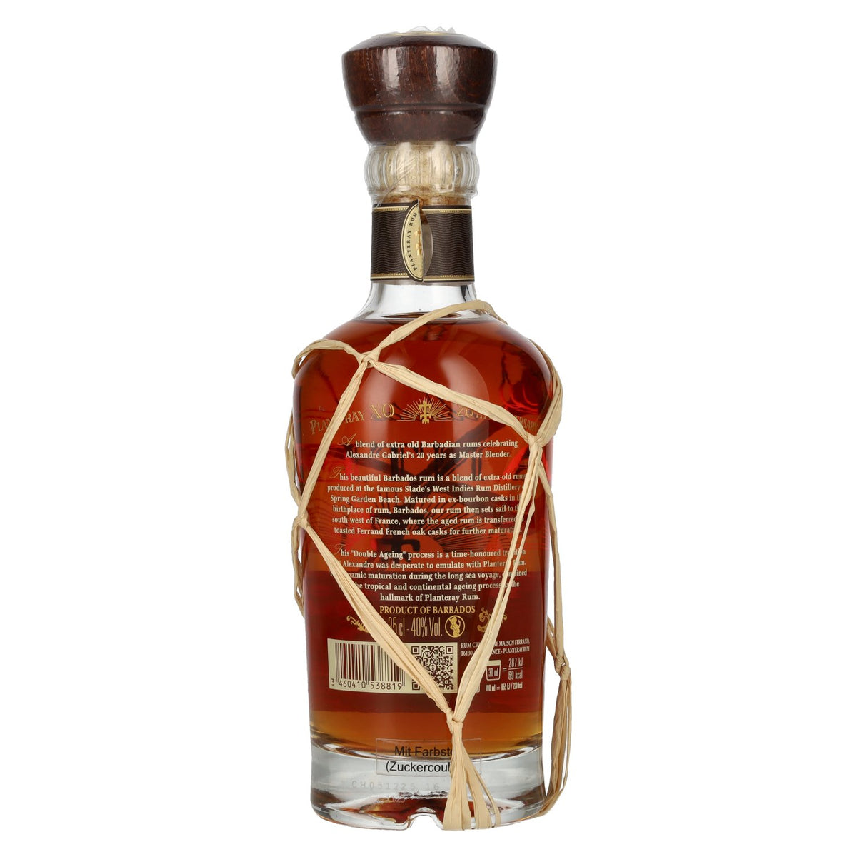 Planteray Rum BARBADOS XO 20th Anniversary 40% Vol. 0,35l