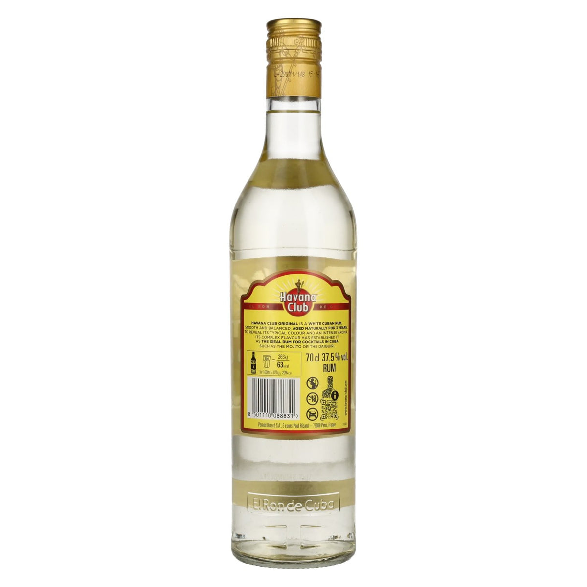 Havana Club Añejo 3 Años Rum 37,5% Vol. 0,7l