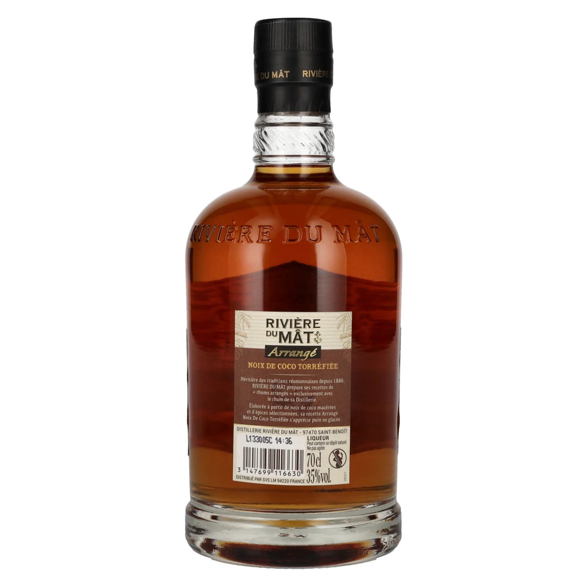 Rivière du Mât Arrangé Noix de Coco Torrèfiée 35% Vol. 0,7l