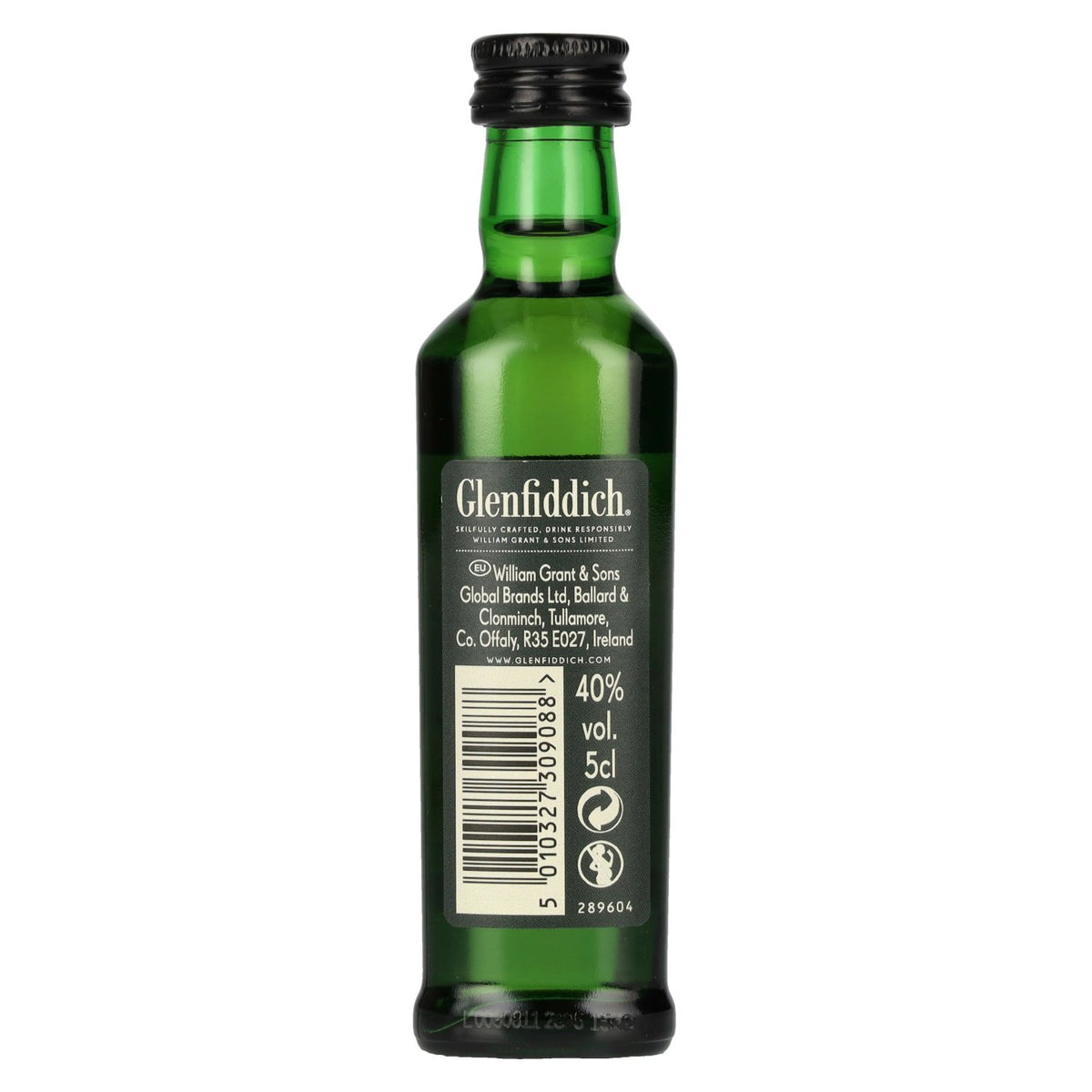 Glenfiddich 12 Years Old Single Malt Scotch Whisky 40% Vol. 0,05l