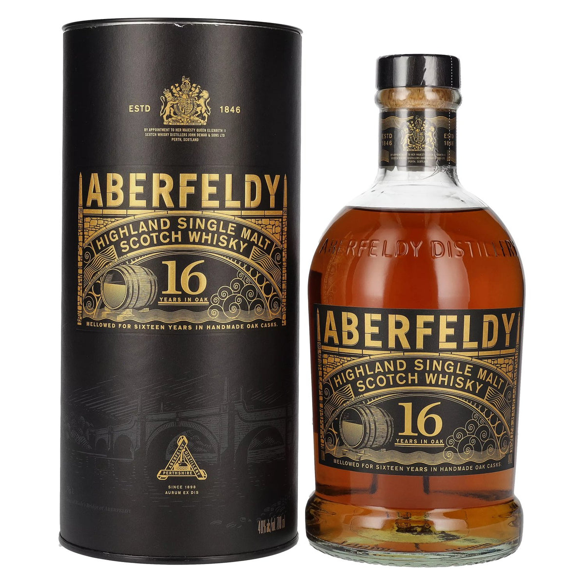 Aberfeldy 16 Years Old Highland Single Malt 40% Vol. 0,7l in Geschenkbox