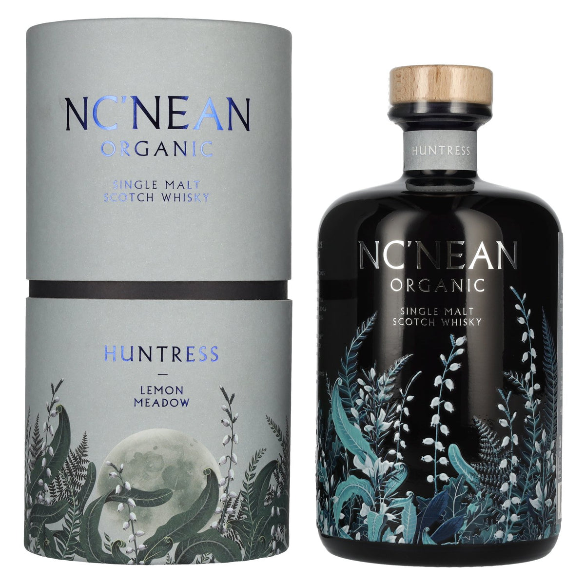 NC'NEAN Huntress Lemon Meadow Single Malt Scotch Whisky Organic 48,5% Vol. 0,7l en coffret cadeau