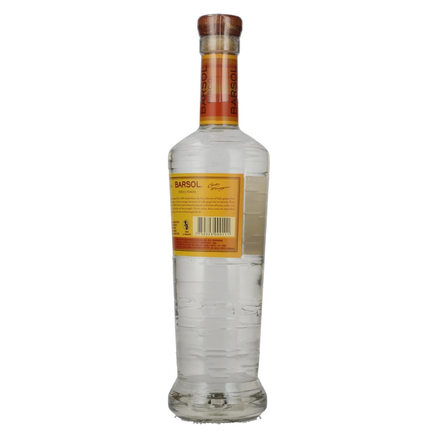 Barsol Pisco ITALIA 41,3% Vol. 0,7l