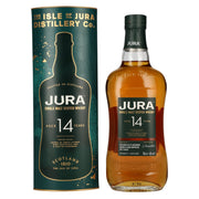 Jura 14 ans d'âge, single malt écossais vieilli en fût de seigle américain, 40 % vol., 0,7 l, dans un coffret cadeau