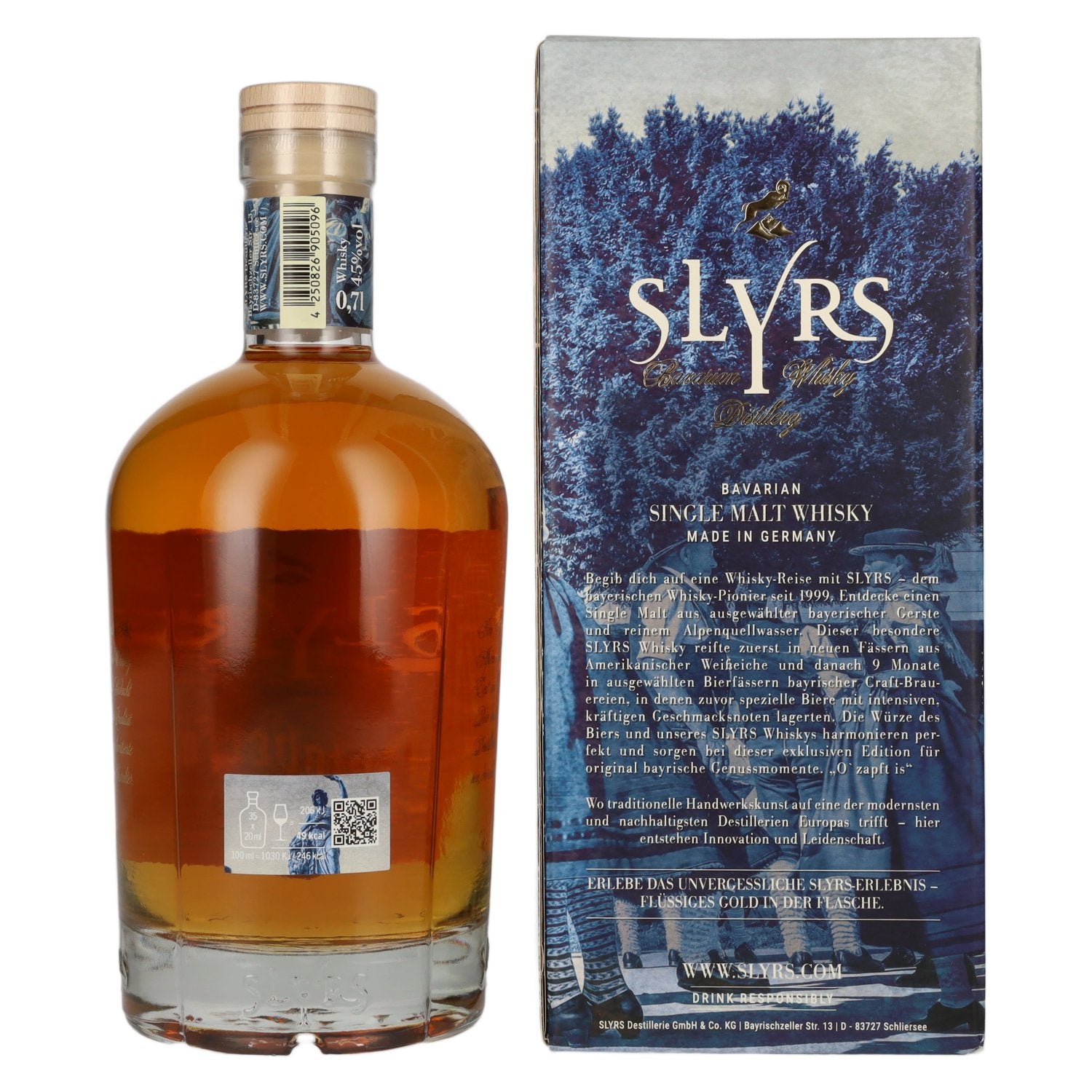 Slyrs Single Malt Whisky Oktoberfest Edition 2026 45% Vol. 0,7l in Geschenkbox