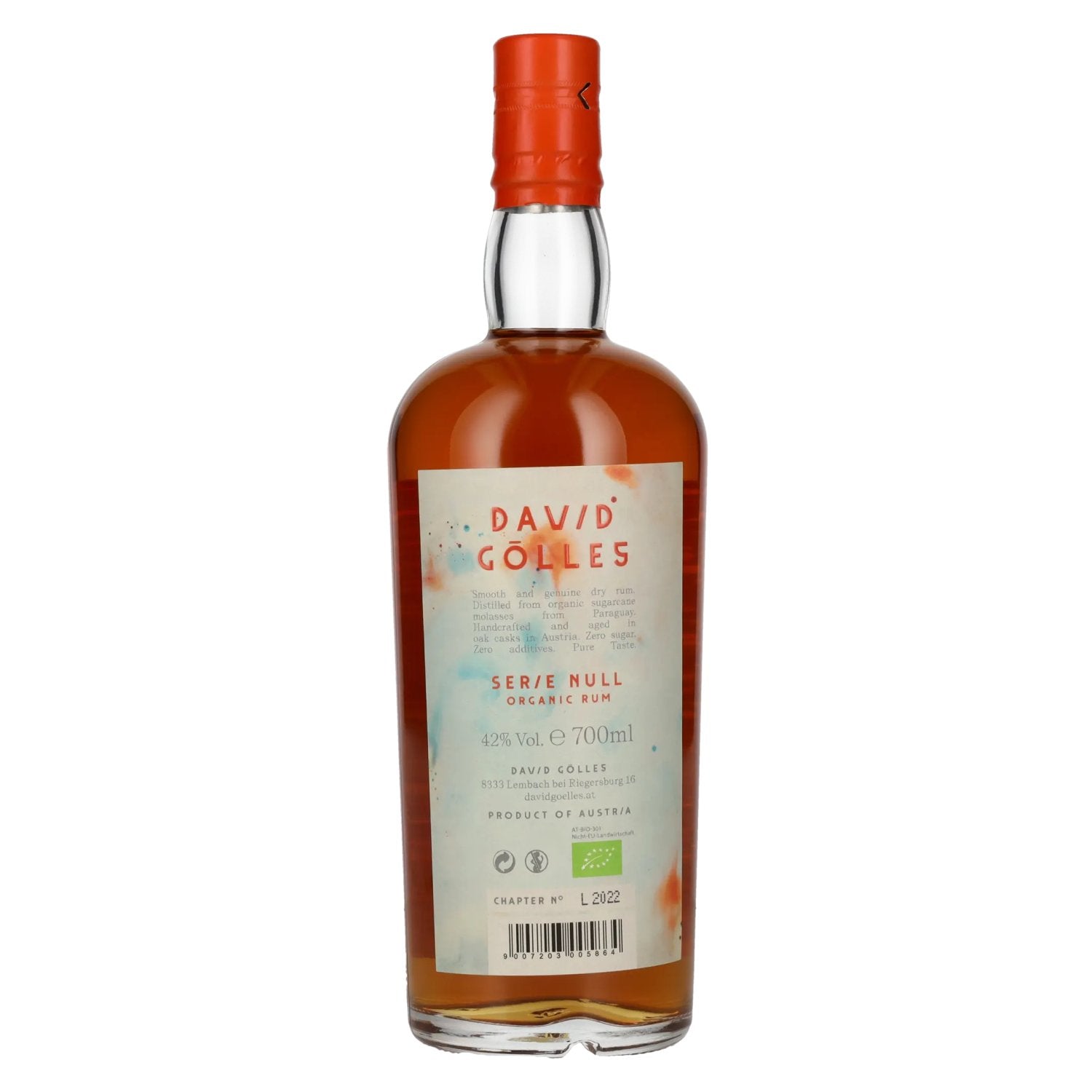 Ron Johan Rum série zéro 42% vol. 0,7l