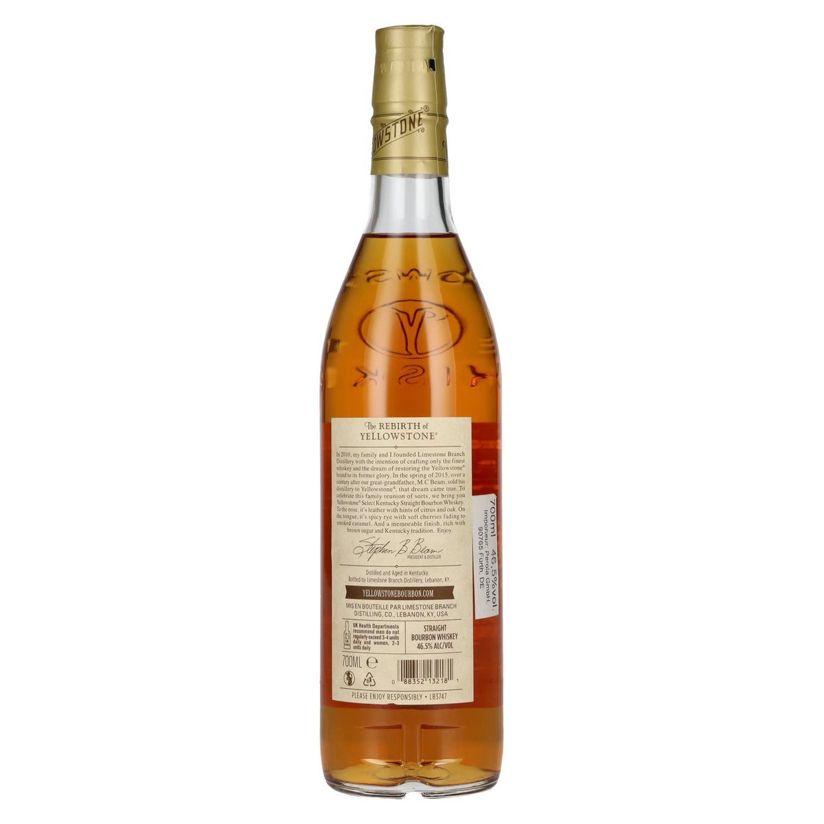 Yellowstone SELECT Kentucky Straight Bourbon Whiskey 46,5% Vol. 0,7l