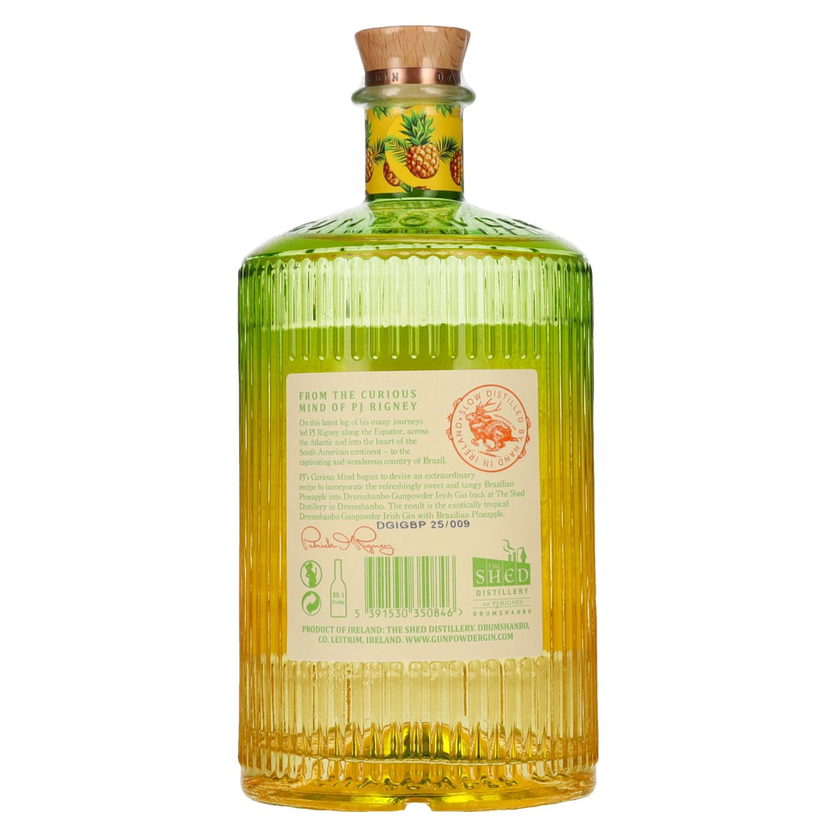 Drumshanbo Gunpowder Irish Gin with Brazilian Pineapple 43% Vol. 0,7l