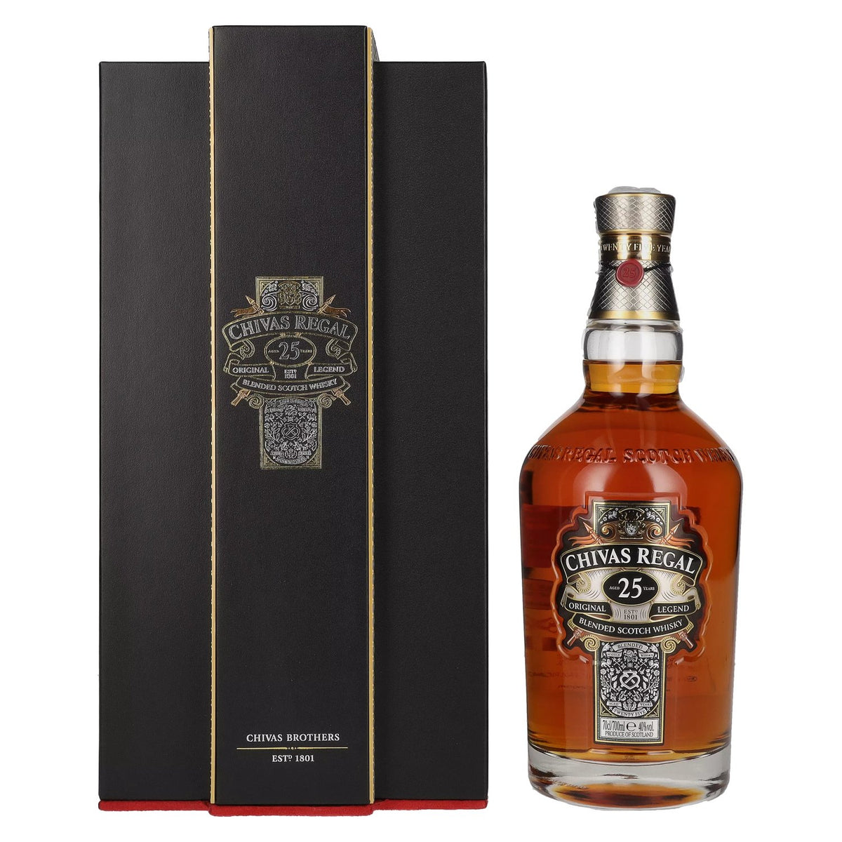 Chivas Regal 25 Years Old ORIGINAL LEGEND 40% Vol. 0,7l en boîte cadeau