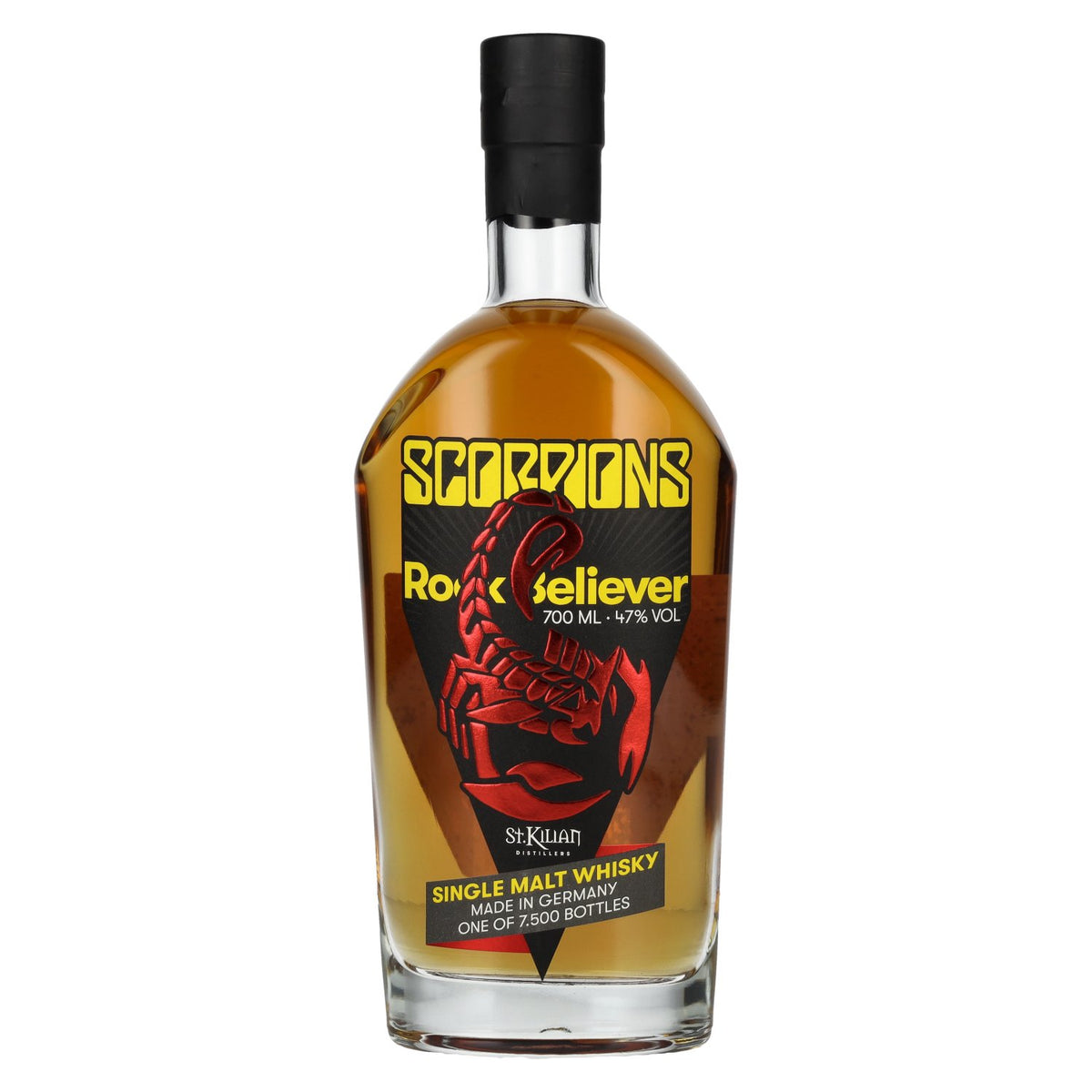 St. Kilian SCORPIONS ROCK BELIEVER Single Malt Whisky 47% Vol. 0,7l