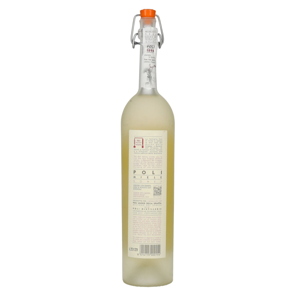 Poli Miele Liquore a Base di Grappa 35% Vol. 0,5l