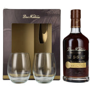 Dos Maderas PX 5+5 Years Old Triple Aged Spirit Drink 40% Vol. 0,7l in Geschenkbox mit 2 Gläsern