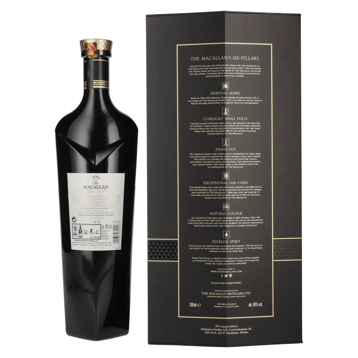 The Macallan Rare Cask Black 48% vol. 0,7l en boîte cadeau