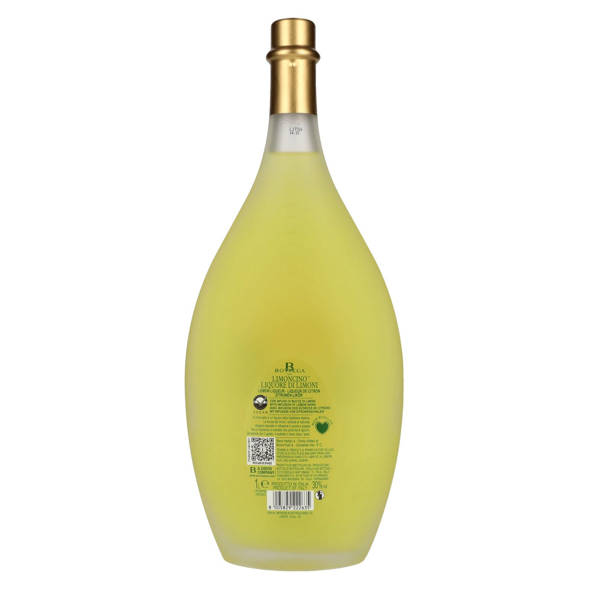 Bottega LIMONCINO Limoncello Liqueur 30% vol. 1l