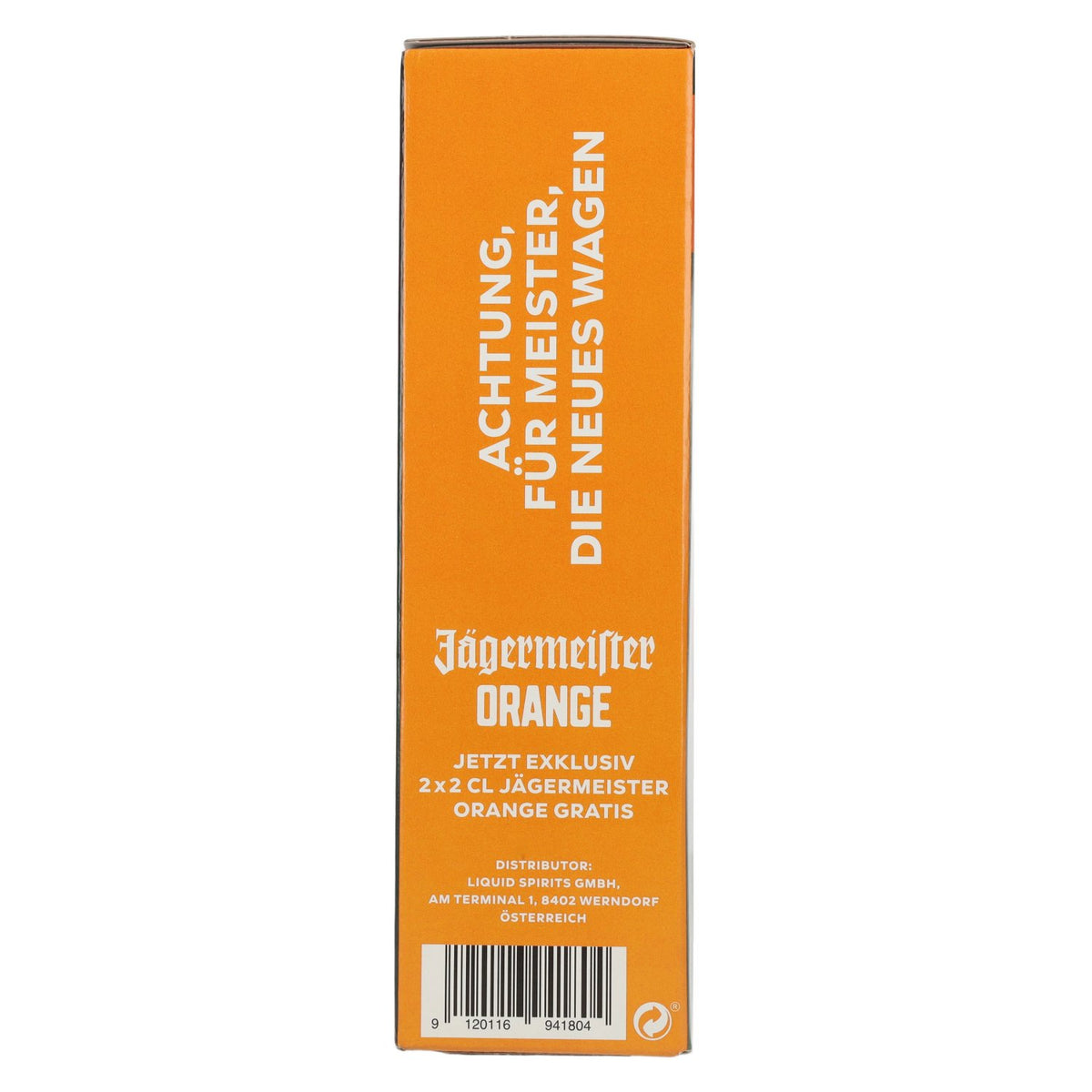 Jägermeister On Pack 34,9% Vol. 0,7l mit 2 Jägermeister Orange 0,02l