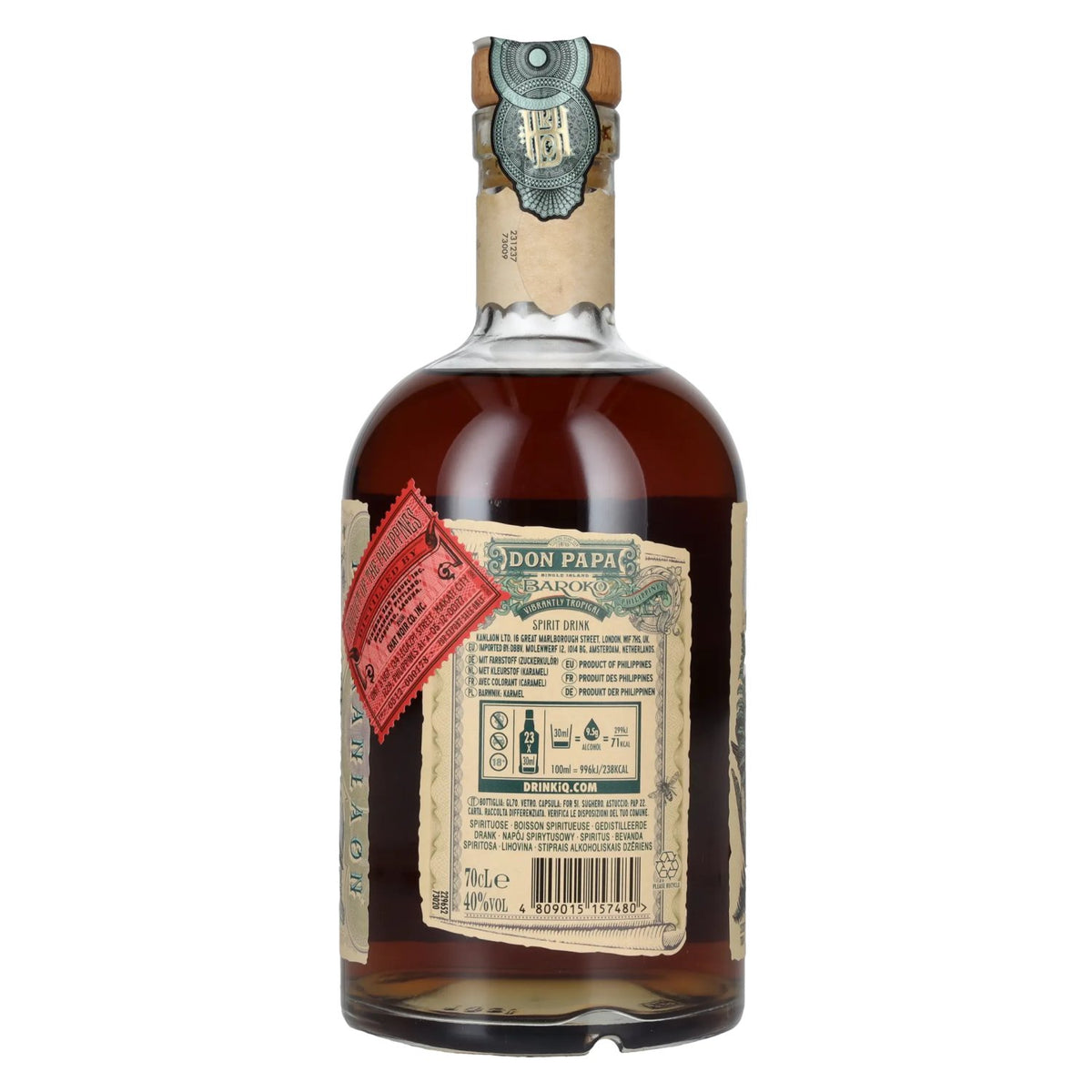 Don Papa BAROKO 40% Vol. 0,7l