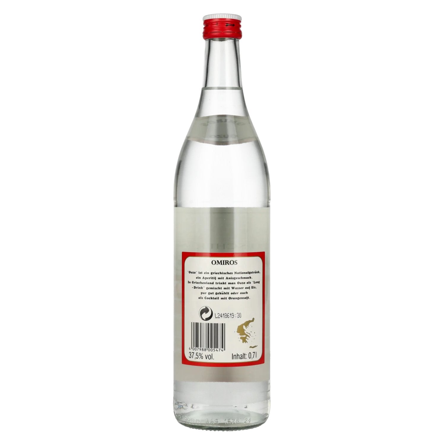 Ouzo Omiros 37,5% Vol. 0,7l