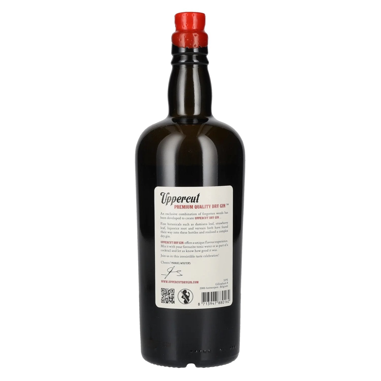 Uppercut Dry Gin 49,6% Vol. 0,7l