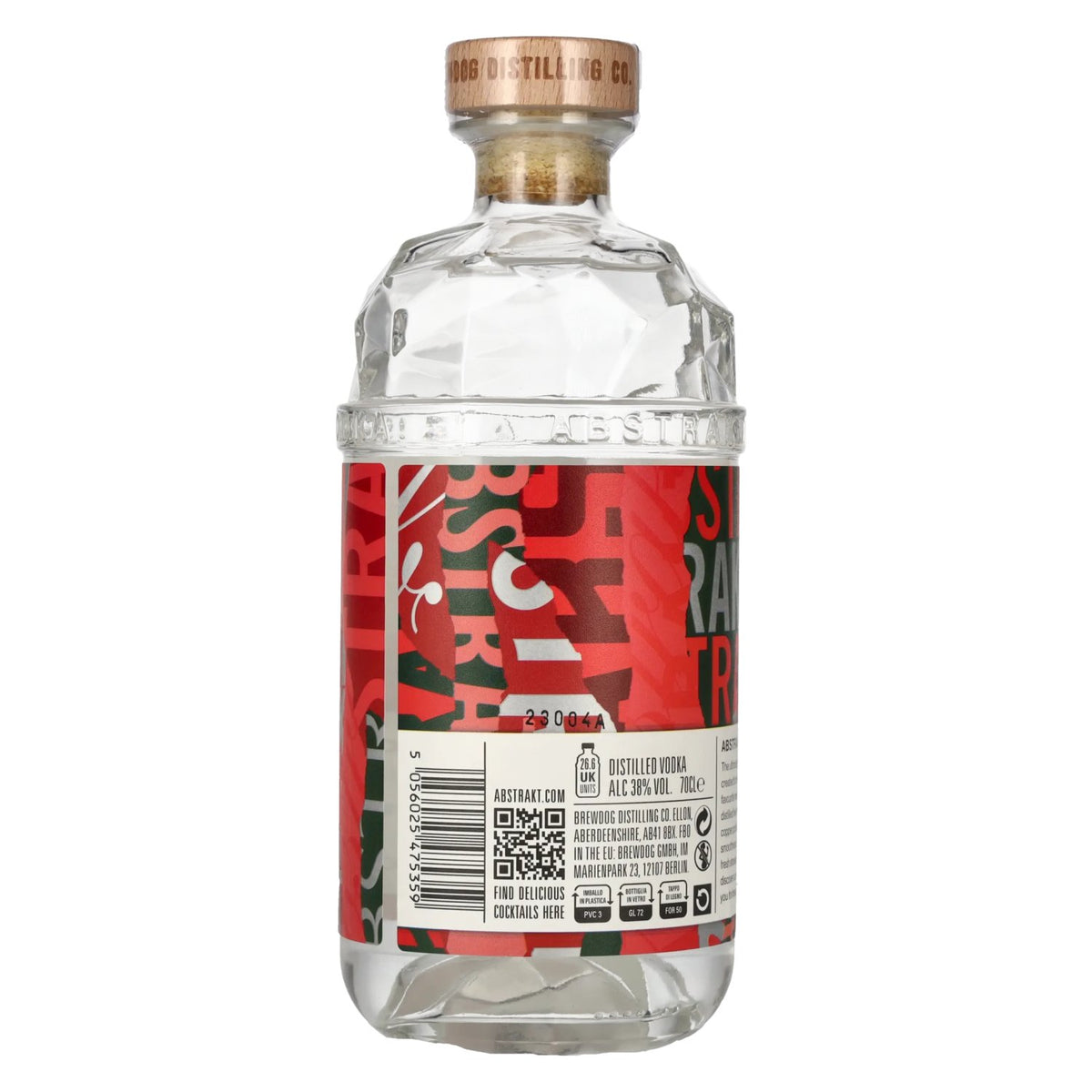 Brewdog ABSTRAKT WATERMELON X STRAWBERRY Vodka 38% Vol. 0,7l