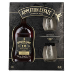 Appleton Estate 12 Years Old Rare Casks Jamaica Rum 43% Vol. 0,7l in gift box with 2 glasses