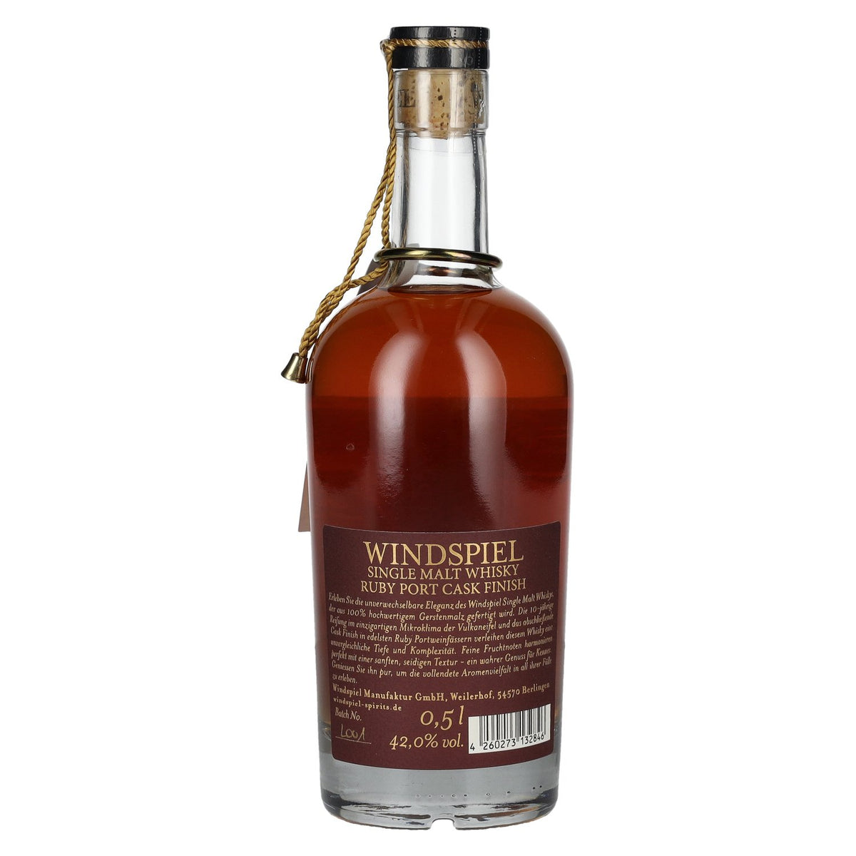 Windspiel 10 Years Old Port Cask Finish Single Malt Whisky 42% Vol. 0,5l