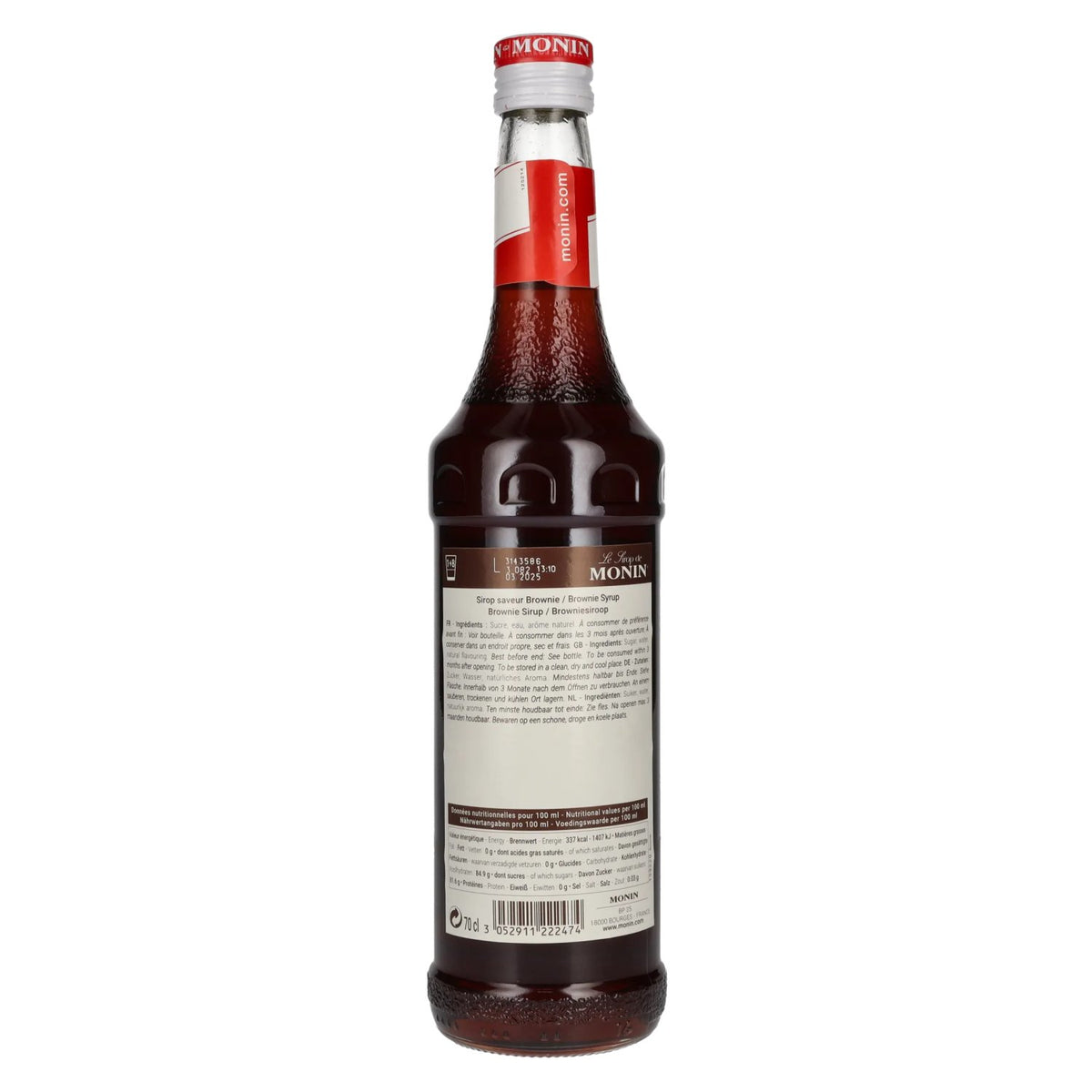Le Sirop de Monin BROWNIE 0,7l